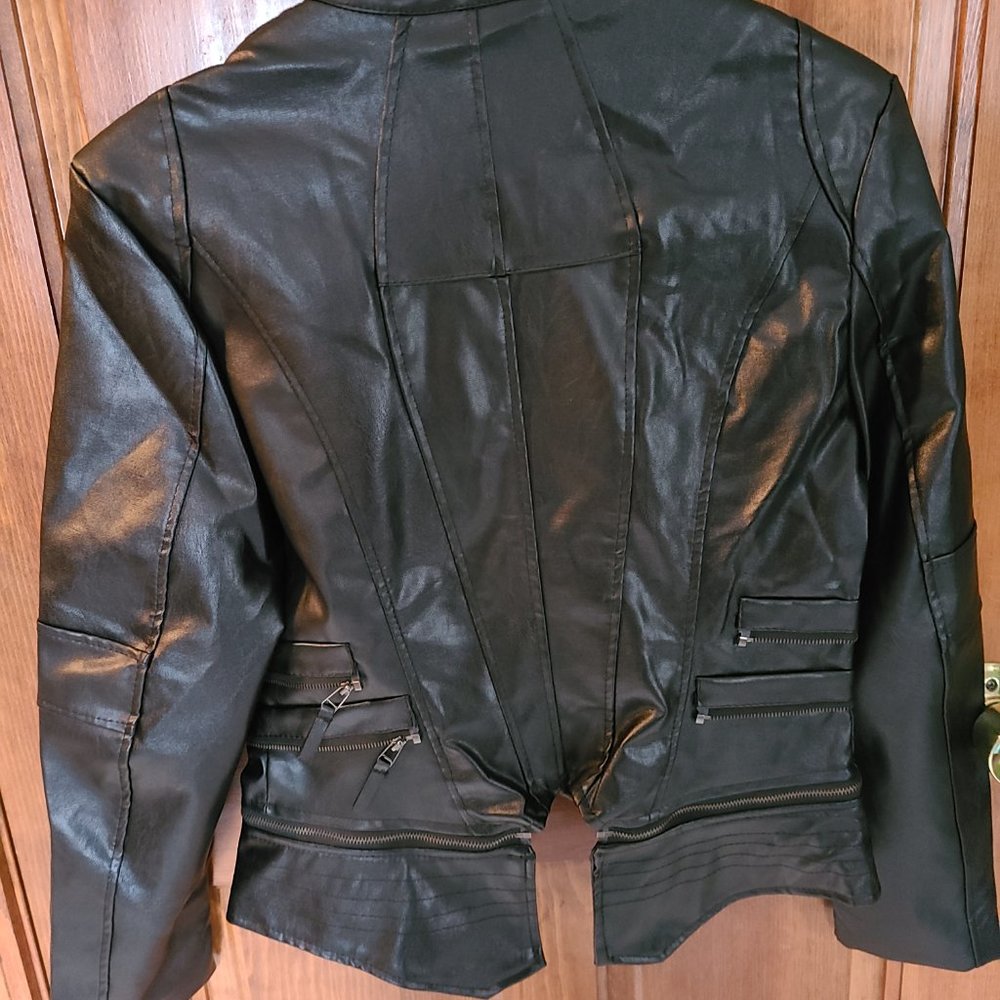 Real Darkness Leather Jacket, Size M - Picture 4 of 4